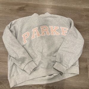 Parke pink+grey Mockneck